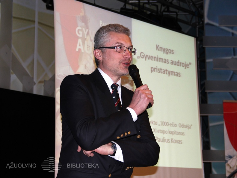 „Tūkstantmečio odisėjos“ XI etapo jachtos „Ambersail“ kapitonas, patyręs buriuotojas P. Kovas