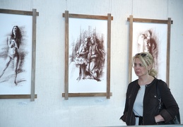 J. Kunicko piešinių ir tapybos darbų parodos „Bespalvės spalvos“ atidarymas
