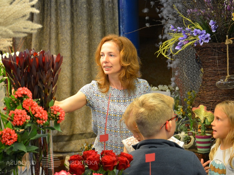 Skaitymai „Pražydęs kaktusas“ floristikos salone „Ryto rasa“