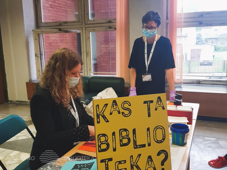 Kūrybinės dirbtuvės „O kas ta biblioteka?“